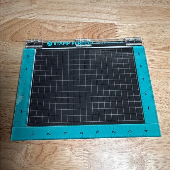 Stamp Perfect Tool - Teal and Black - Picture 3 of 4